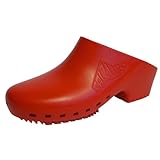 CALZURO Classic Work Clogs Without Holes - Unisex...
