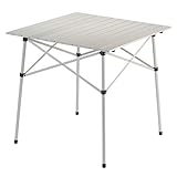 Coleman Outdoor Folding Table, Sturdy Aluminum...
