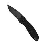 Kershaw Blur Tanto Black Pocketknife, 3.4' Sandvik...