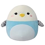 Squishmallows 14-Inch Tycho Blue and White...
