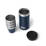 YETI Shot Glasses with Carrying Case, Set of 4,...