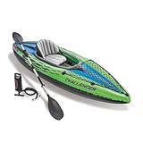 Intex 68305EP Challenger K1 Inflatable Kayak Set:...