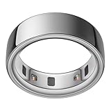 Oura Ring 4 - Silver - Size 8 - Smart Ring - Size...
