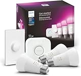 Philips Hue Smart Light Starter Kit - Includes (1)...