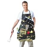 BigMouth Inc The Grill Sergeant BBQ Apron, Cotton...