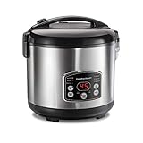 Hamilton Beach Digital Programmable Rice Cooker &...