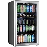 hOmeLabs Beverage Refrigerator and Cooler - Mini...