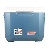 Coleman Xtreme 50qt Rolling Cooler with Wheels,...