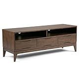 SIMPLIHOME Harper SOLID HARDWOOD 60 inch Wide Mid...