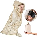Cozysilk 100% Mulberry Silk Sleeping Bag Liner -...