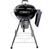 SnS Grills Original Kettle Charcoal Grill with...