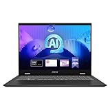 MSI Prestige 16 AI Evo Laptop: Intel Ultra 7-155H,...