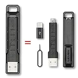 Lever Gear CableKit - Portable Micro USB Keychain...