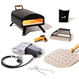 Bertello SimulFIRE Outdoor Pizza Oven Bundle -...
