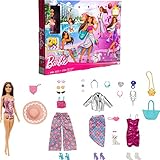 Barbie Doll & Fashion Advent Calendar, 24 Clothing...