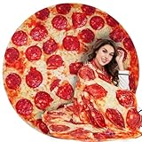 Lhedon Gifts for Men Pizza Blanket Adult Size 71...