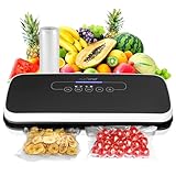 NutriChef Food Vacuum Sealer Machine - Automatic...