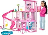 Barbie Dreamhouse, Pool Party Doll House with 75+...