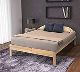 KD Frames Nomad Platform Bed - Queen Bed Frame -...