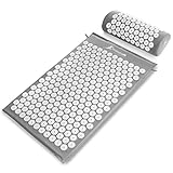 ProsourceFit Acupressure Mat and Pillow Set for...