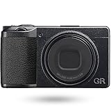 Ricoh GR IIIx, Black, Digital Compact Camera with...