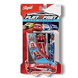 Flat 2 Fast Red 72 Card Racer | Load, Launch, Race...
